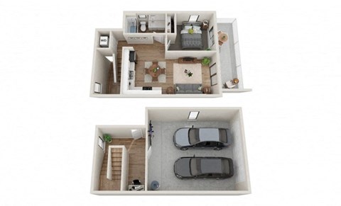 One Bedroom One Bath